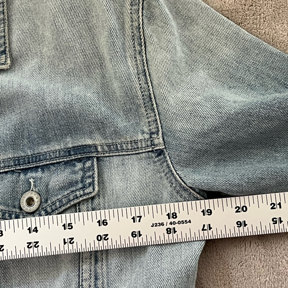 Ag Adriano Goldschmied Light Wash Denim
Jean Jacket Womens Size XS Streetwear - Picture 10 of 12